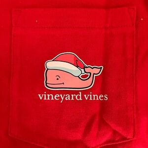 Vineyard Vines Christmas Whale Tee (unisex kids size L nwt)